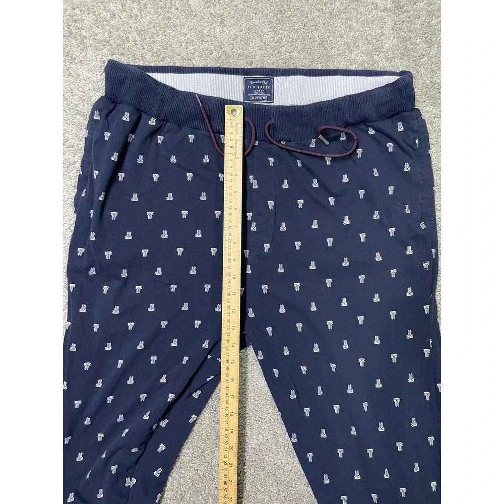 Ted Baker London Dressed to Chill Lounge Jogger Men's Pant SZ XL ALL OVER PRINT